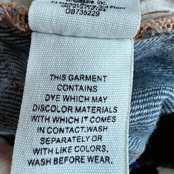 Free People We the Free Distressed Denim Shorts Size 29 - Picture 7 of 8